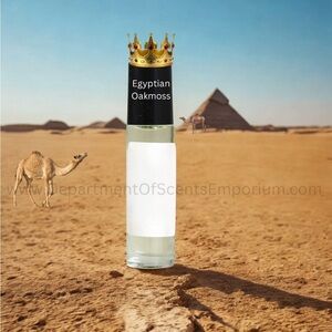 Egyptian Oakmoss 1/3 OZ Glass Roll-On Bottle Unisex